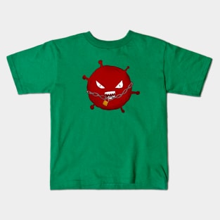 Locked Virus for Healthy People Kids T-Shirt